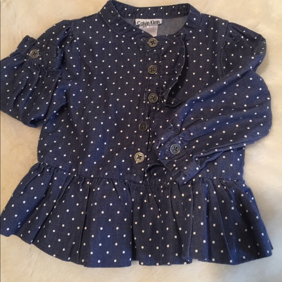 Calvin Klein Other - Girls Calvin Klein denim top
